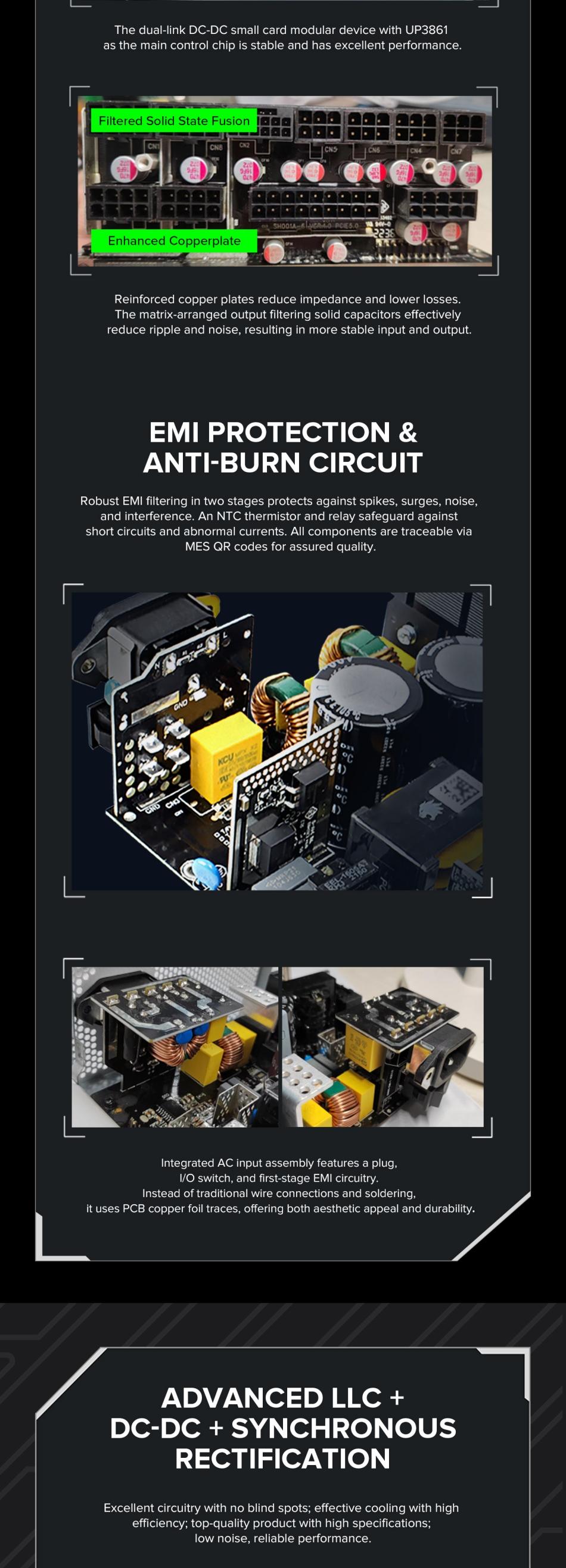 Power-Supply-PSU-Gamemax-GX-1250-PRO-BK-1250W-80-Platinum-Power-Supply-ATX3-0-PCIE5-0-20