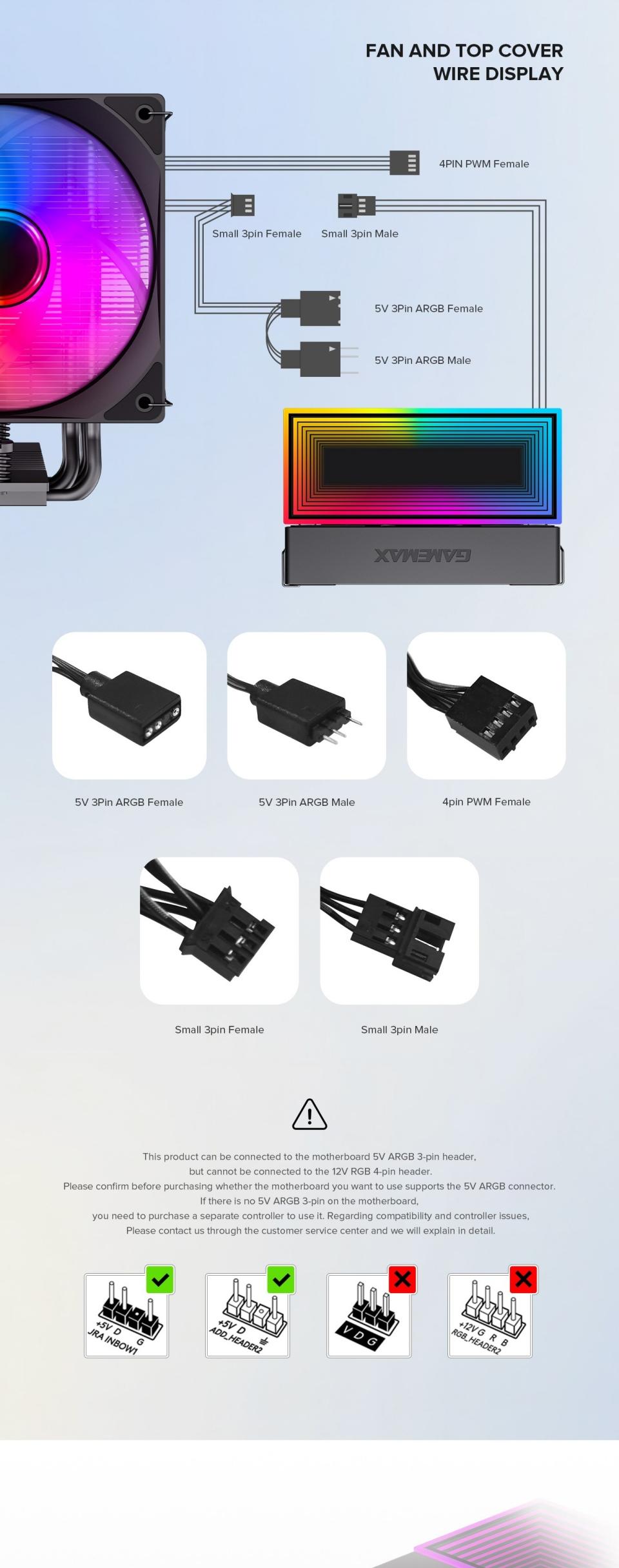 Water-Cooling-GameMax-Sigma-550-Infinity-BK-Tower-CPU-air-cooler-Painted-black-Five-thermal-tubes-ARGB-lighting-effects-25 Water-Cooling-GameMax-Sigma-550-Infinity-BK-Tower-CPU-air-cooler-Painted-black-Five-thermal-tubes-ARGB-lighting-effects-25