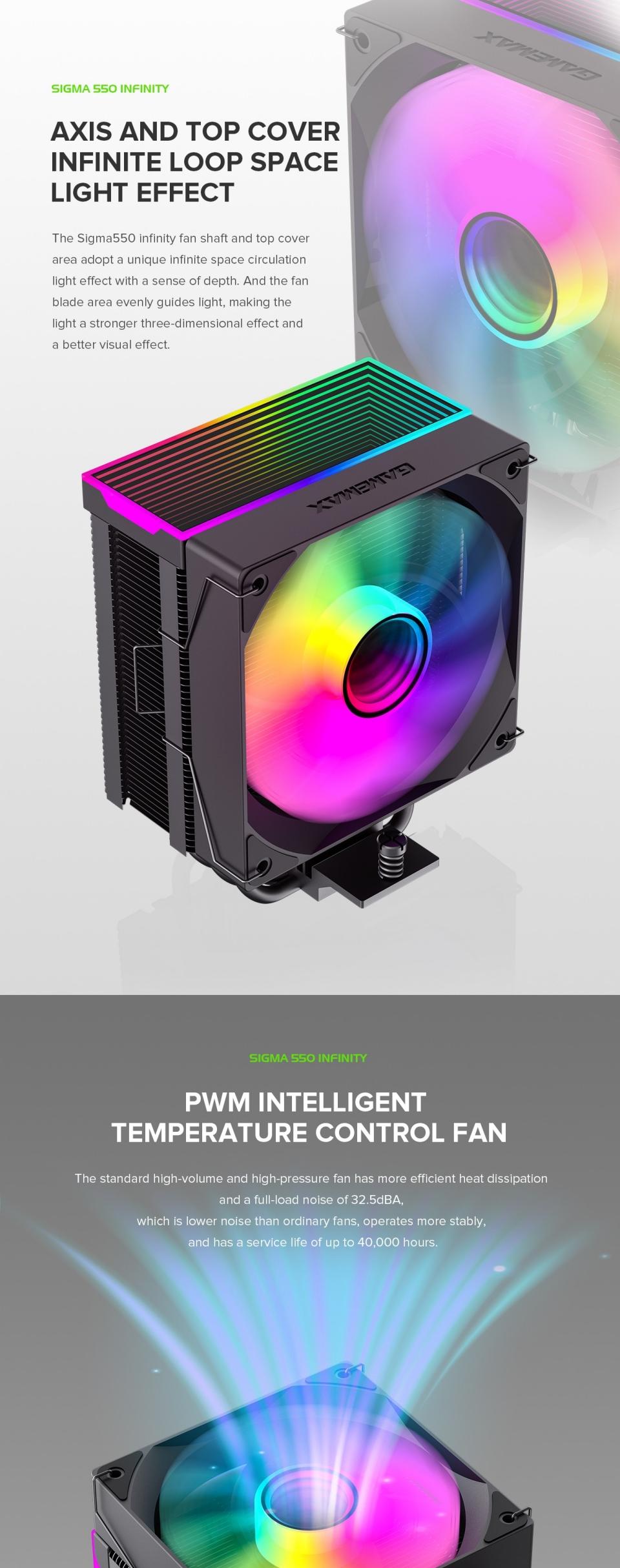 Water-Cooling-GameMax-Sigma-550-Infinity-BK-Tower-CPU-air-cooler-Painted-black-Five-thermal-tubes-ARGB-lighting-effects-26 Water-Cooling-GameMax-Sigma-550-Infinity-BK-Tower-CPU-air-cooler-Painted-black-Five-thermal-tubes-ARGB-lighting-effects-26