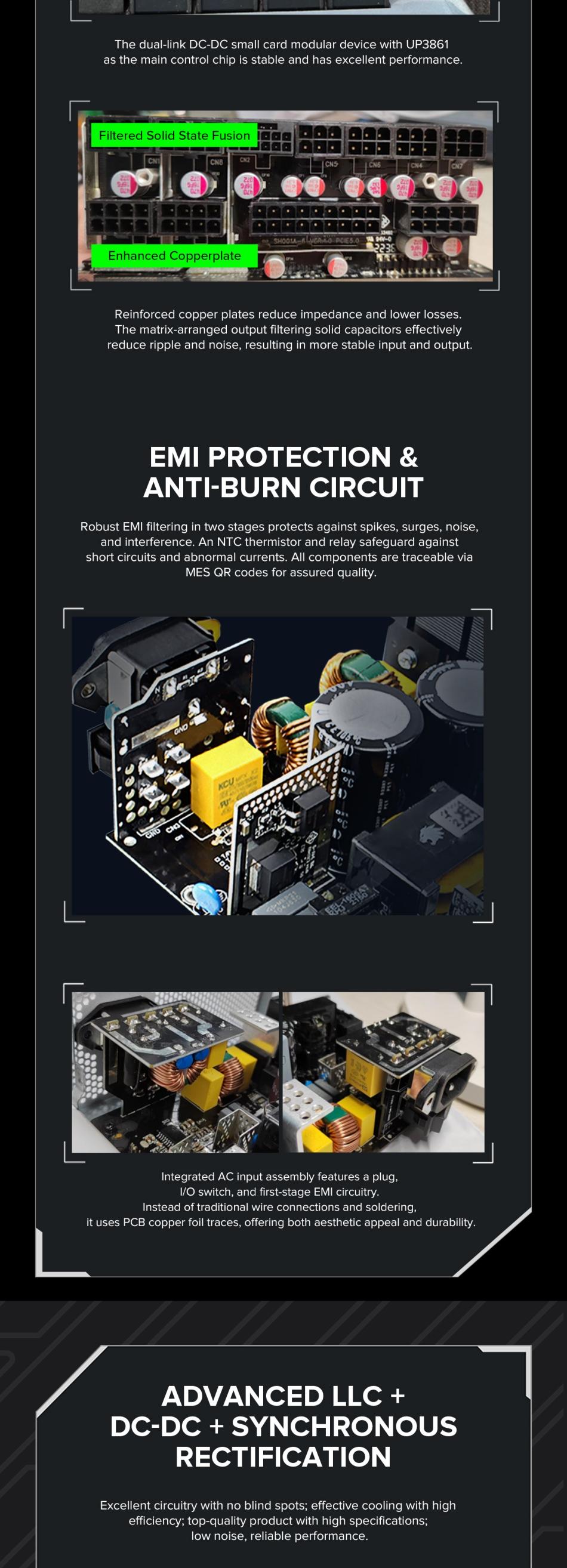 Power-Supply-PSU-Gamemax-GX-1250-PRO-White-1250W-80-Platinum-Power-Supply-ATX3-0-PCIE5-0-19