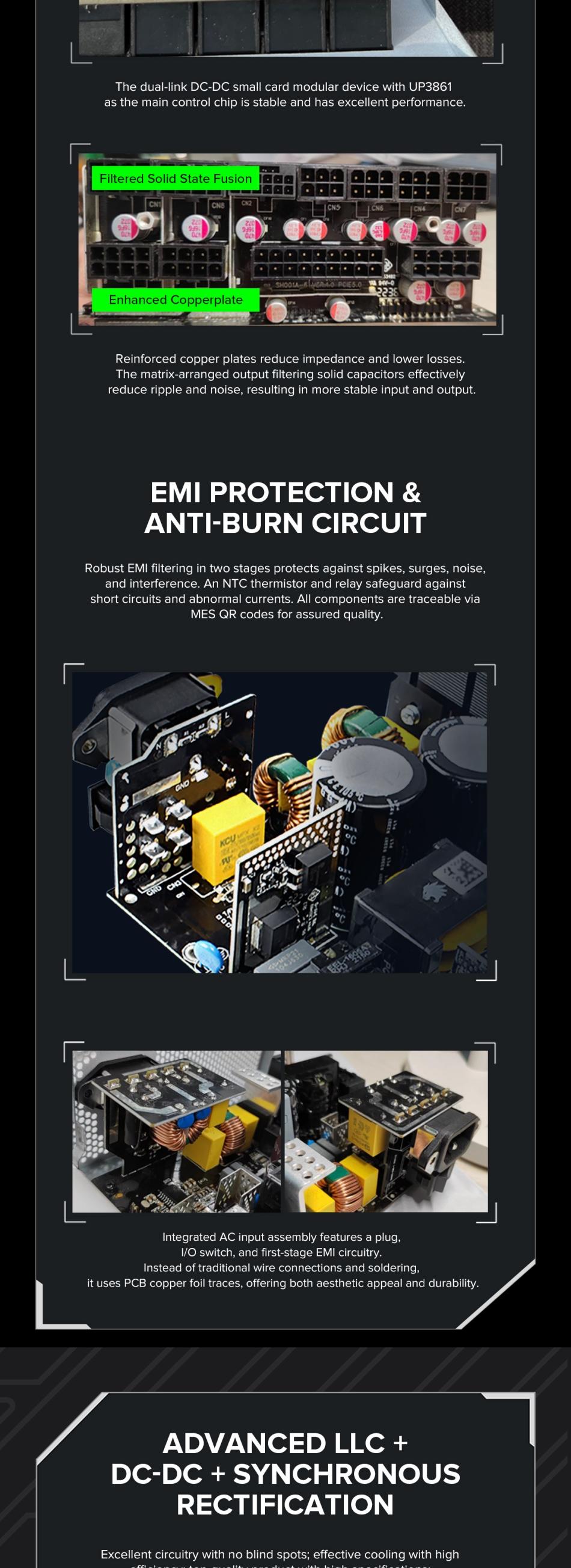 Power-Supply-PSU-Gamemax-GX-850-PRO-White-850W-80-Gold-Power-Supply-ATX3-0-PCIE5-0-20