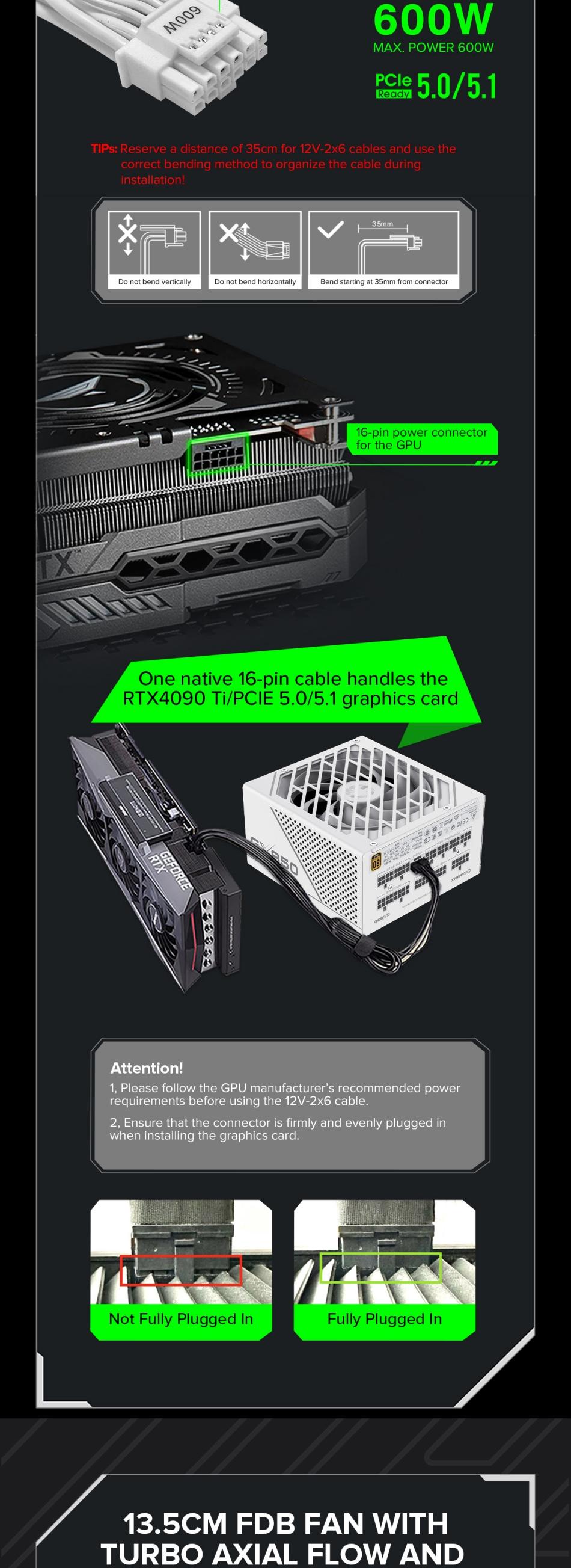 Power-Supply-PSU-Gamemax-GX-850-PRO-White-850W-80-Gold-Power-Supply-ATX3-0-PCIE5-0-22