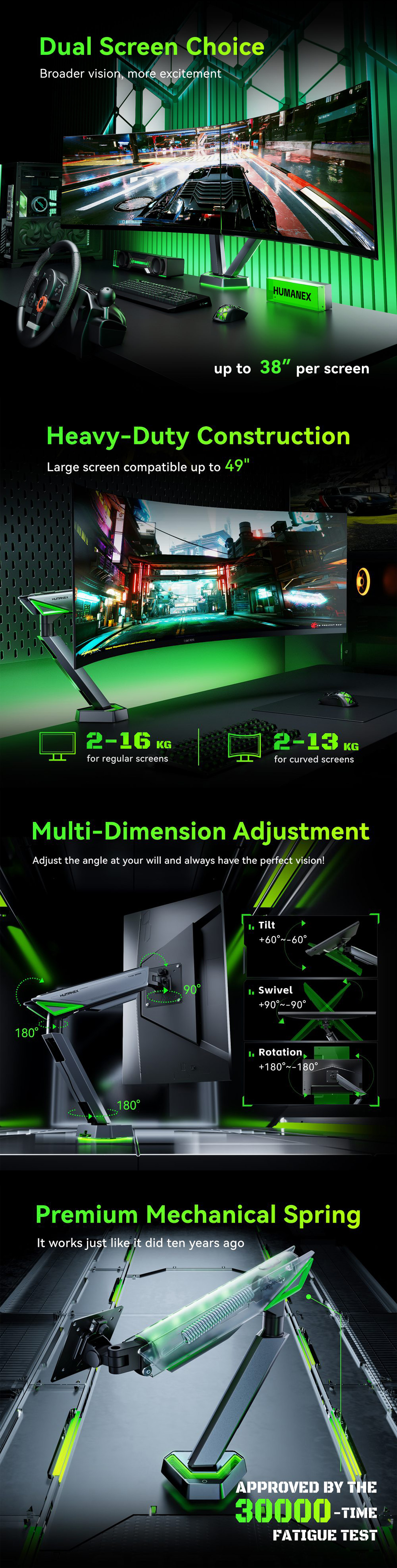 Monitor-Accessories-Humanmotion-Humanex-Dual-Gaming-Monitor-Arm-Dark-Grey-TX03-2G-1