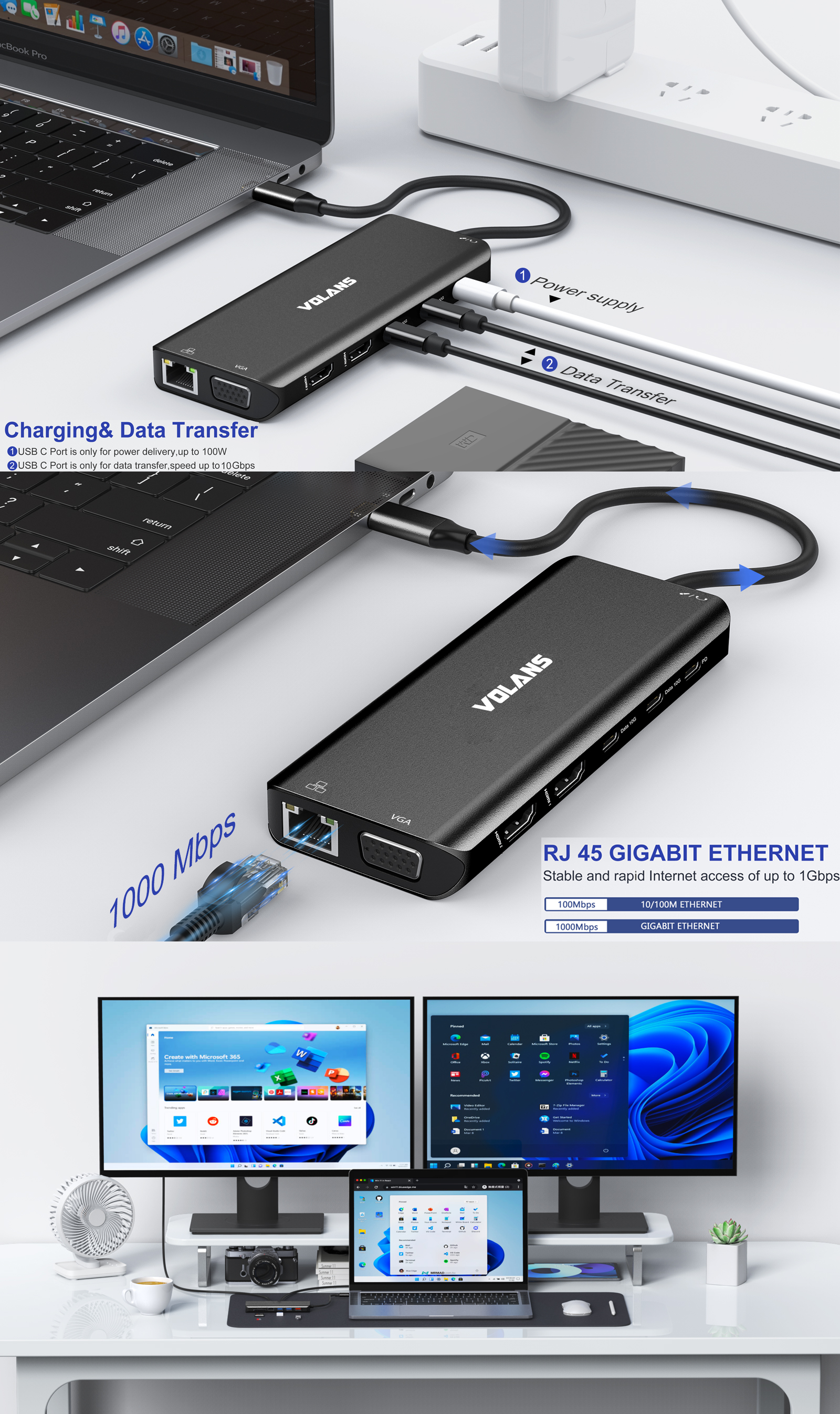 USB-Hubs-Volans-14-in-1-USB-C-Hub-with-100W-PD-VL-UCTDMH-S2-8