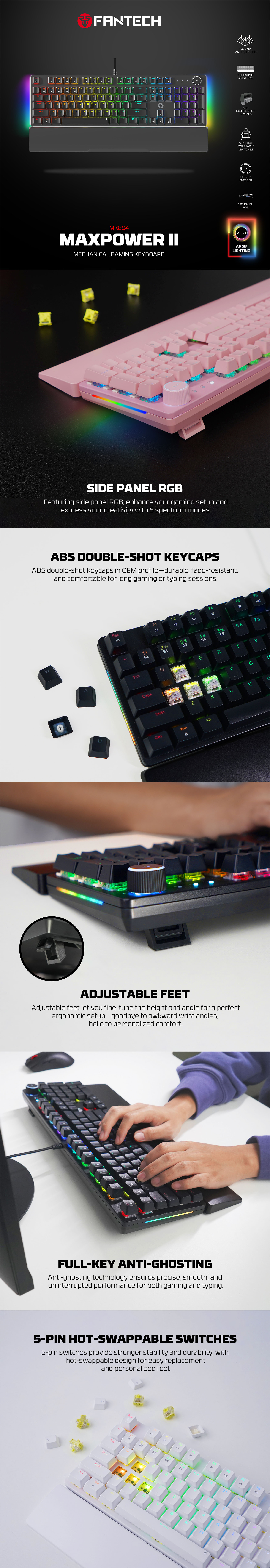 Keyboards-Fantech-MAXPOWER-II-Wired-Hot-Swap-RGB-Backlight-Mechanical-Keyboard-with-Wrist-Rest-Pink-Lemon-Zest-Switch-KBFTMK894PKYL-1