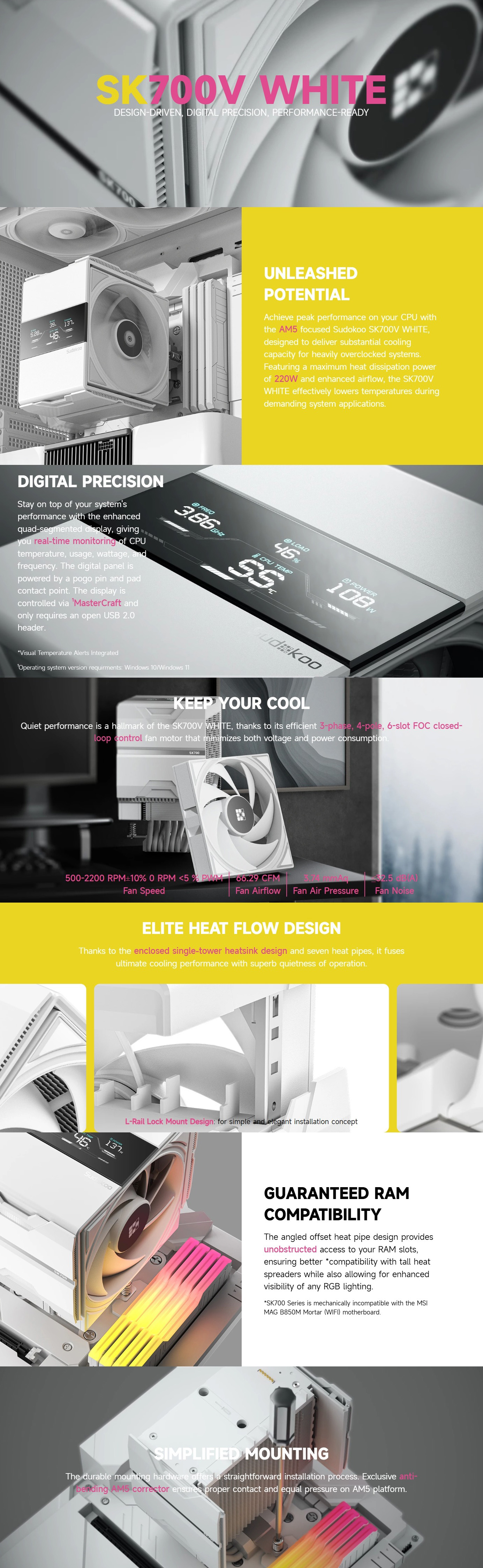 CPU-Cooling-Sudokoo-AMD-AM5-CPU-Cooler-White-SK700V-WHITE-1