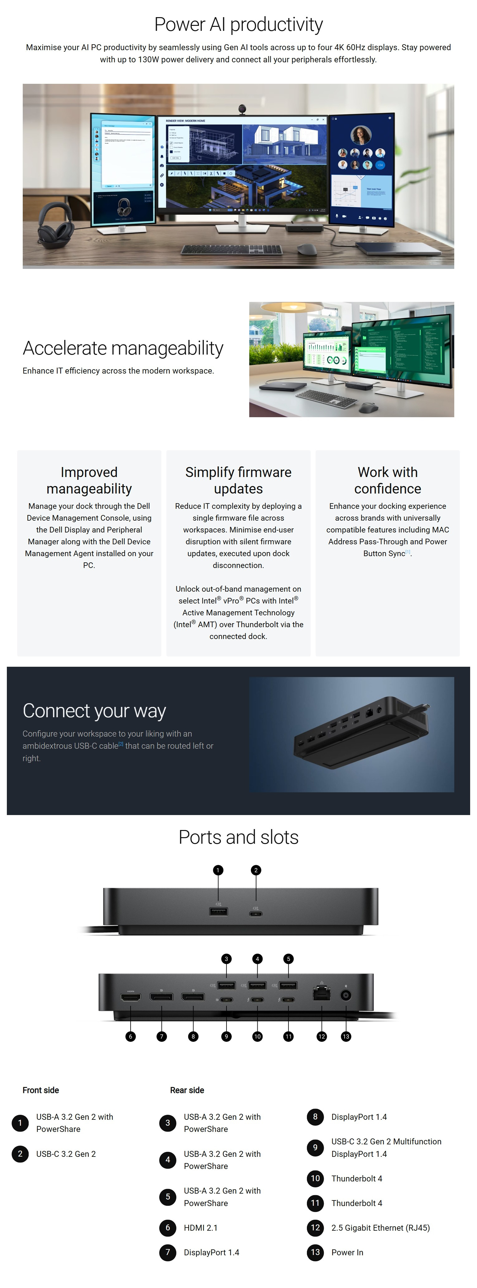 Enclosures-Docking-Dell-Pro-WD25TB4-Thunderbolt-5-Dock-210-BTHF-1