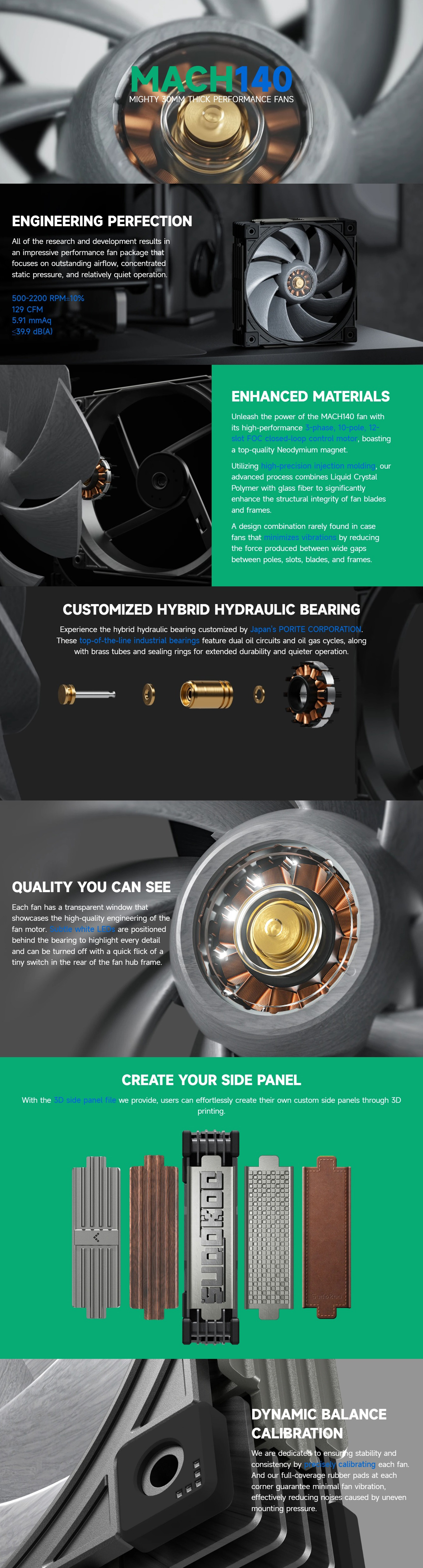 140mm-Case-Fans-Sudokoo-140mm-4-Pin-PWM-Case-Fan-MACH140-1