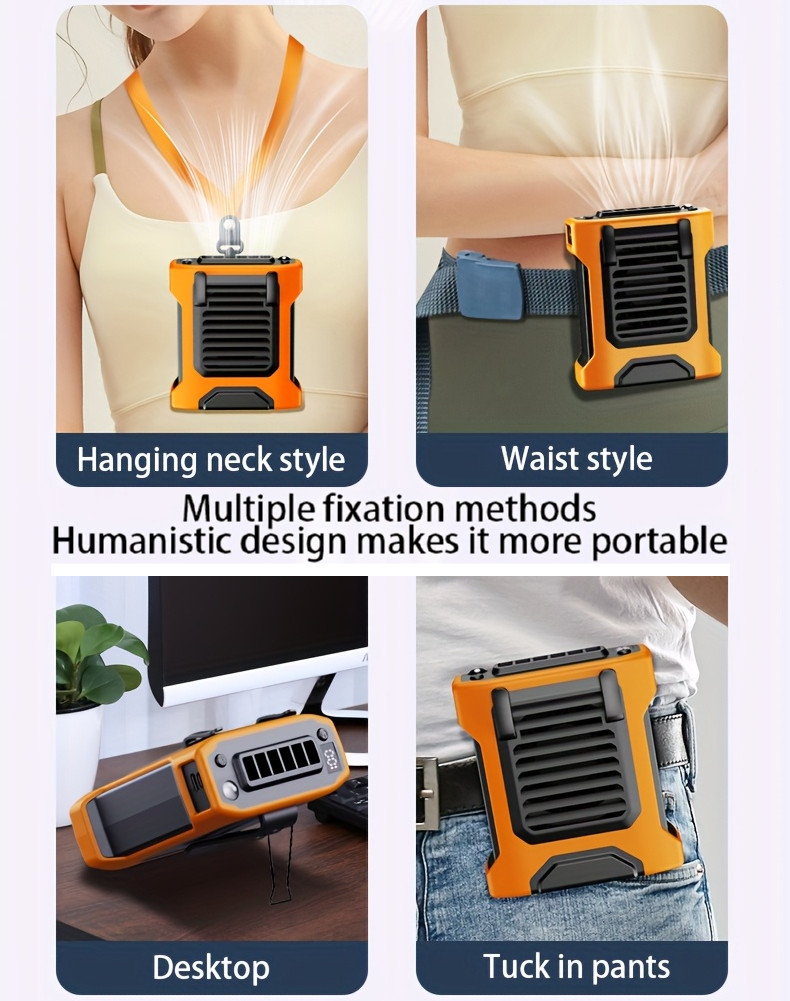 3-in-1-Portable-Waist-Clip-Fan-6000mAh-Neck-Fan-18h-Long-Working-USB-Personal-Belt-Fan-3-Speed-Handfree-Cooling-Fan-for-Outdoor-Working-Hiking-Camping-65