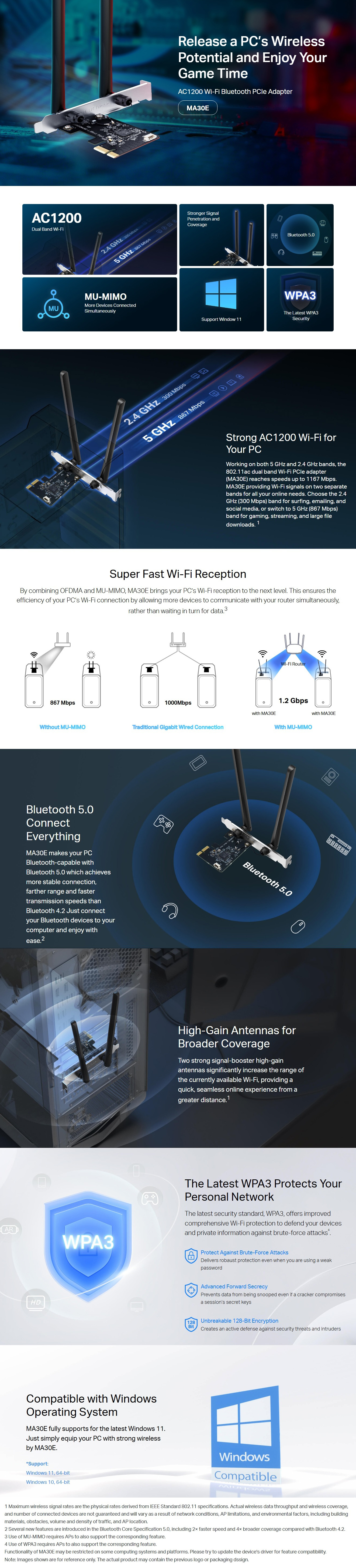 Wireless-PCIE-Adapters-Mercusys-AC1200-Wi-Fi-Bluetooth-PCIe-Adapter-MA30E-1