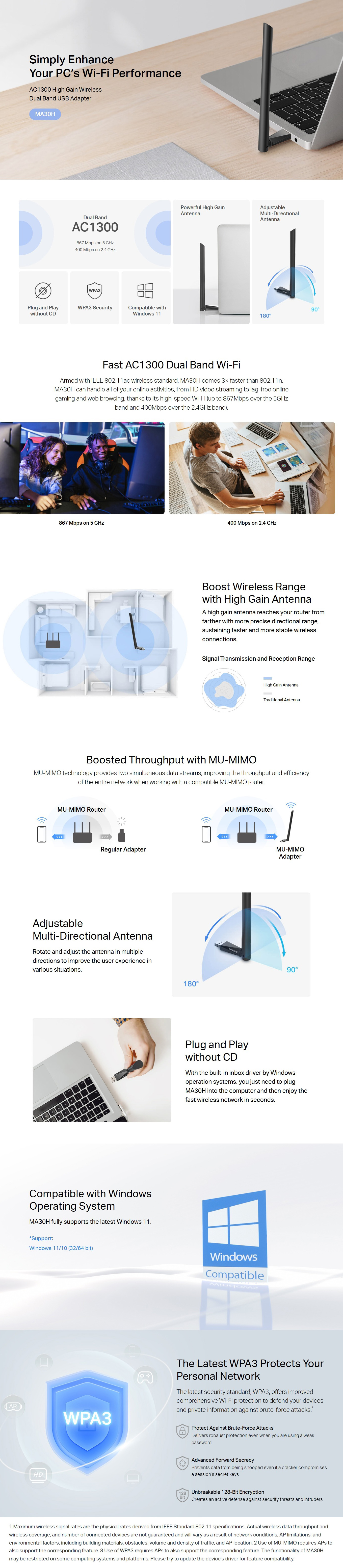 Wireless-USB-Adapters-Mercusys-AC1300-High-Gain-Wireless-Dual-Band-USB-Adapter-MA30H-1