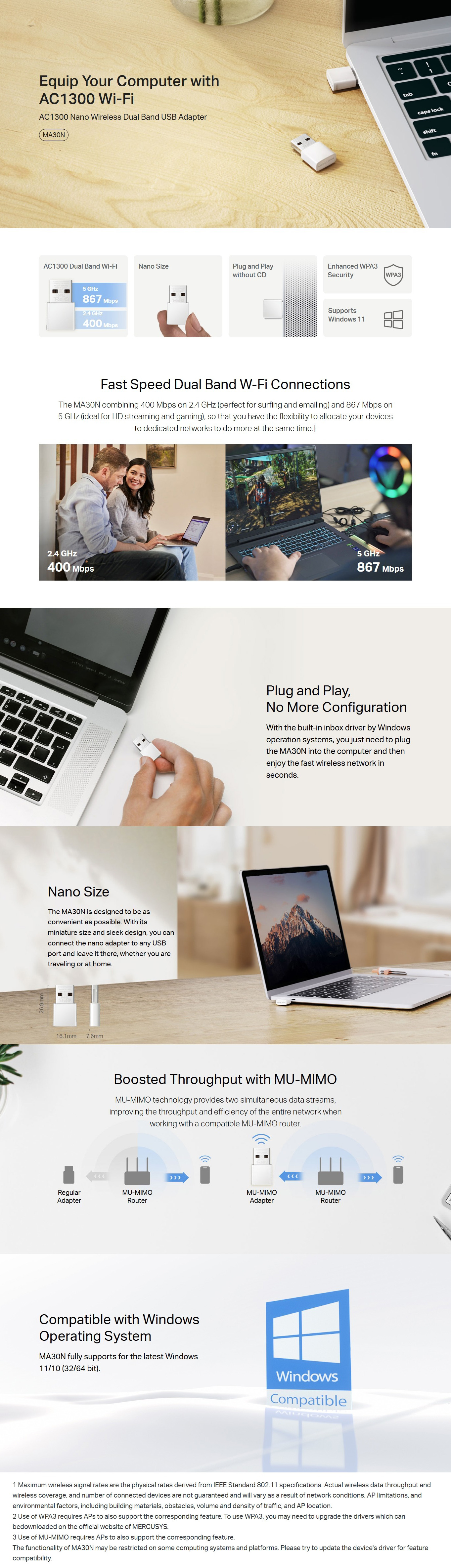 Wireless-USB-Adapters-Mercusys-AC1300-Nano-Wireless-Dual-Band-USB-Adapter-MA30N-1