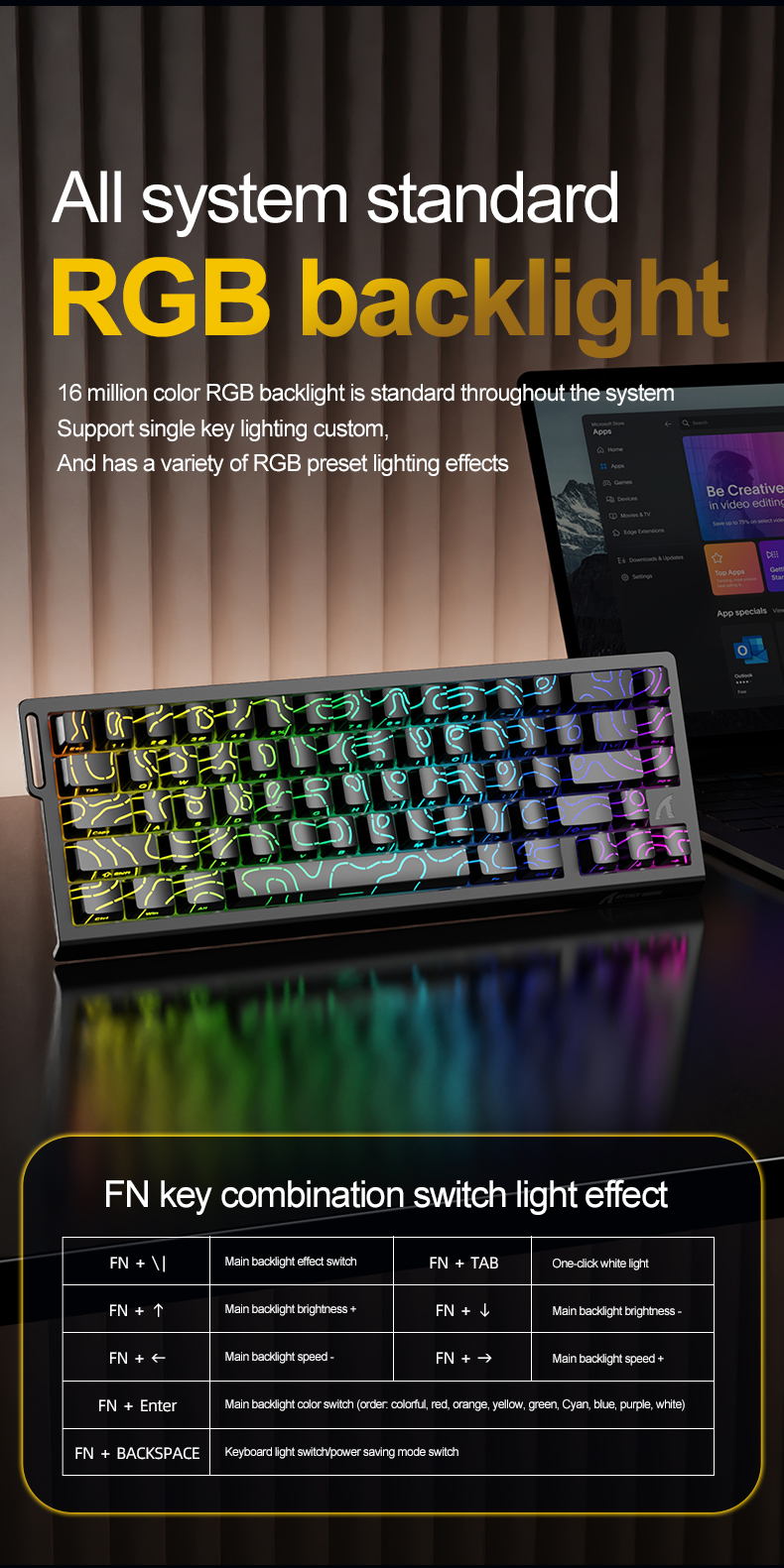 Gaming-Keyboards-ATTACK-SHARK-X68-HE-Magnetic-8K-Rapid-Trigger-Keyboard-0-02mm-Black-RGB-48