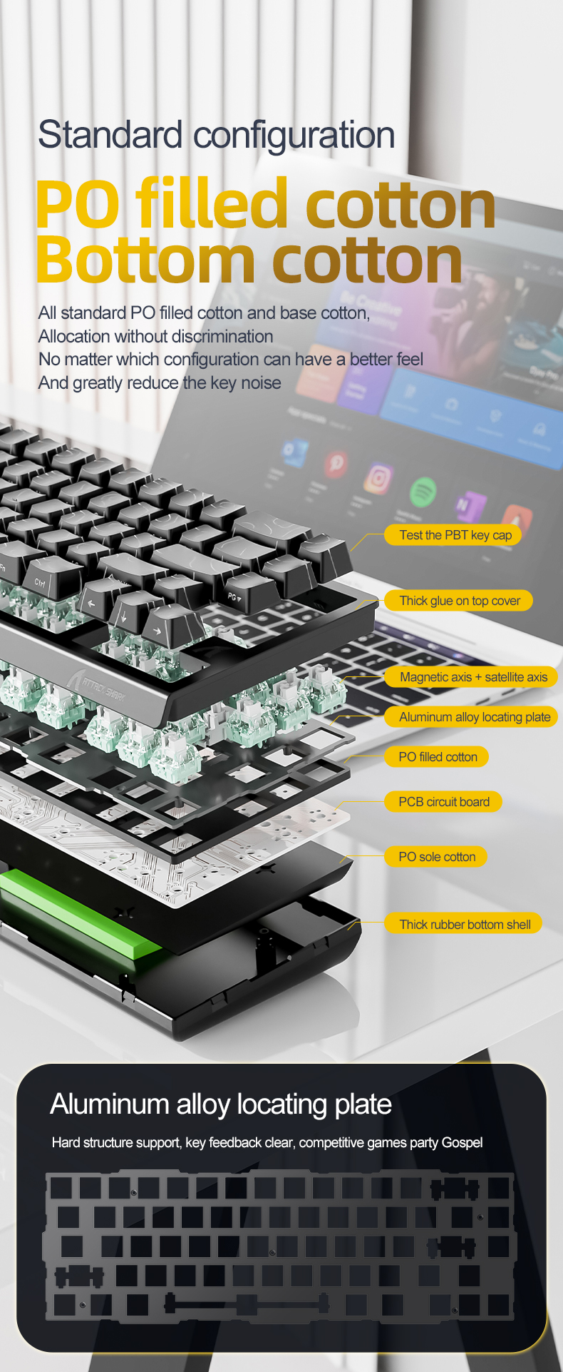 Gaming-Keyboards-ATTACK-SHARK-X68-HE-Magnetic-8K-Rapid-Trigger-Keyboard-0-02mm-Black-RGB-49