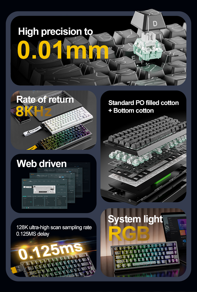 Gaming-Keyboards-ATTACK-SHARK-X68-HE-Magnetic-8K-Rapid-Trigger-Keyboard-0-02mm-White-RGB-19