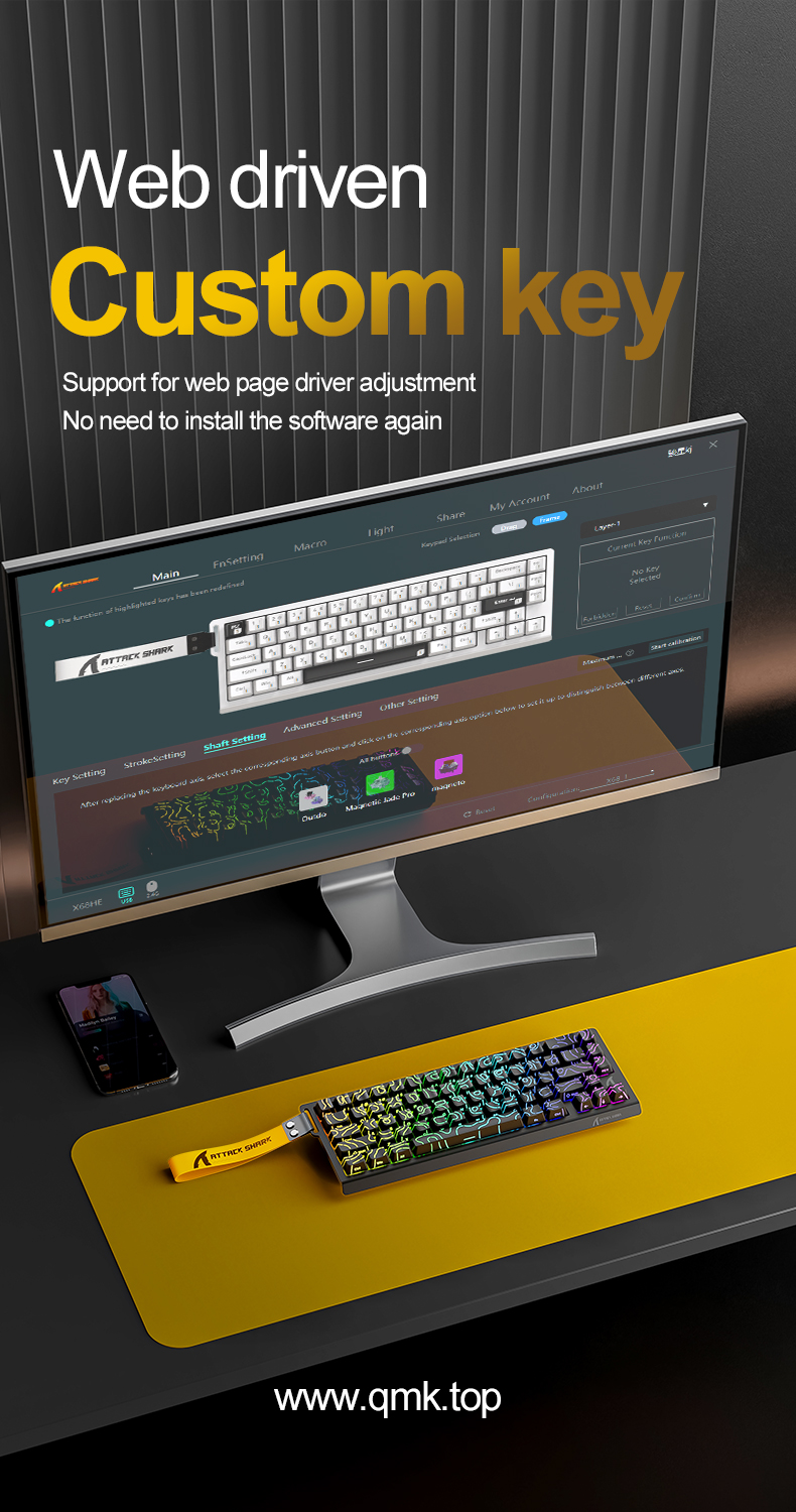 Gaming-Keyboards-ATTACK-SHARK-X68-HE-Magnetic-8K-Rapid-Trigger-Keyboard-0-02mm-White-RGB-25