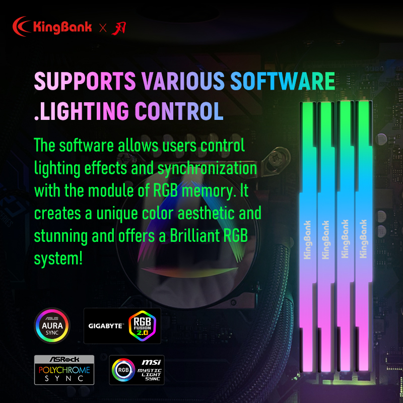 Memory-RAM-Kingbank-KRRB-DDR4-3600MHz-2-16GB-UDIMM-RGB-Hynix-CL16-CJR-8
