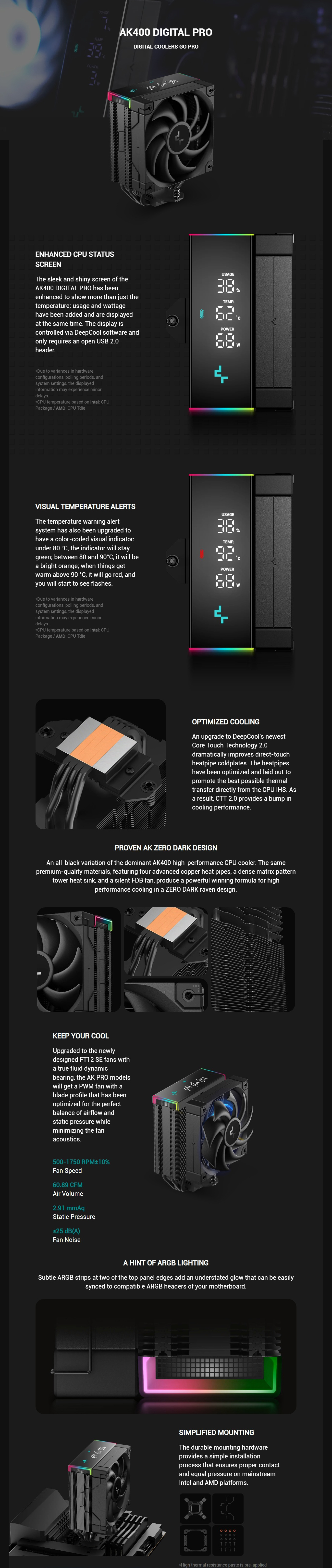 CPU-Cooling-DeepCool-AK400-Digital-Pro-CPU-Cooler-Black-R-AK400-BKAPMN-G-1