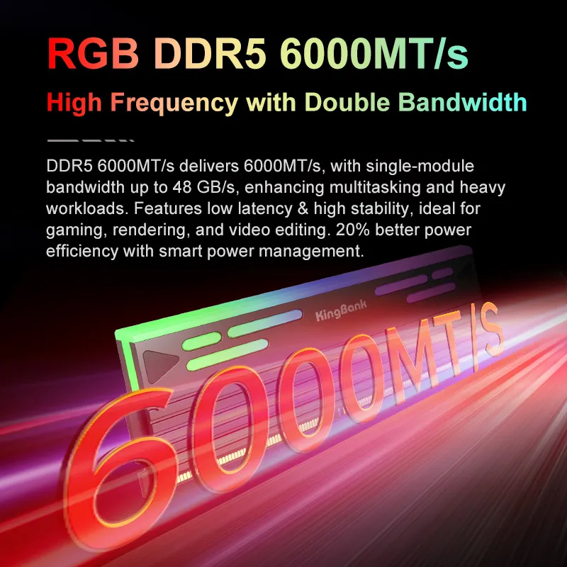 Memory-RAM-Kingbank-KFRW-DDR5-6000MHz-2-16GB-UDIMM-RGB-CL36-XMP-EXPO-6