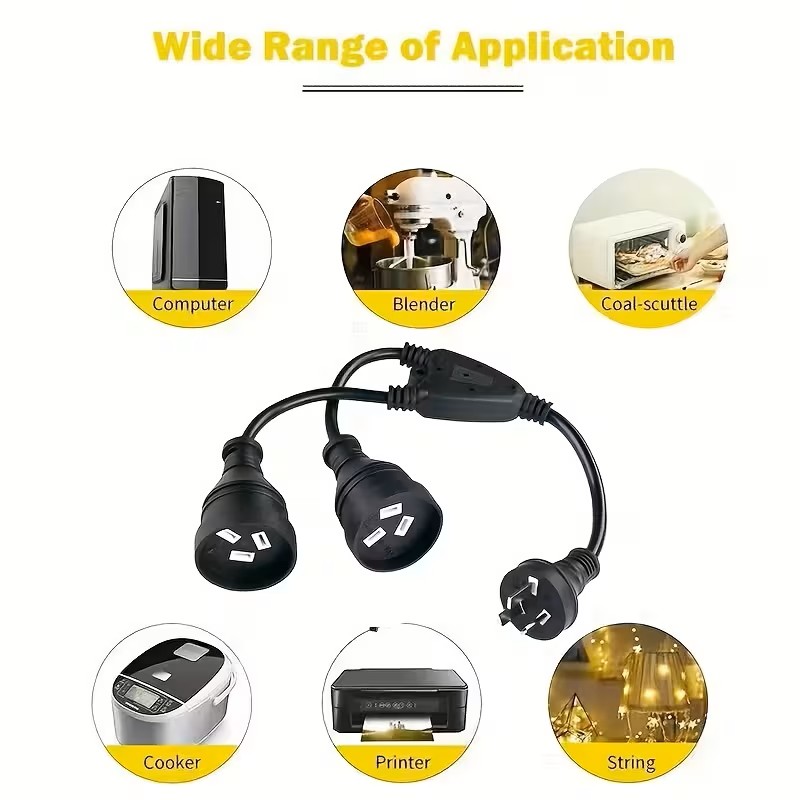 Power-Cables-Power-Extension-Cord-3-Pin-1-to-2-Double-Socket-35cm-10A-2500W-Type-Plug-Wire-Cable-Black-9 Power-Cables-Power-Extension-Cord-3-Pin-1-to-2-Double-Socket-35cm-10A-2500W-Type-Plug-Wire-Cable-Black-9