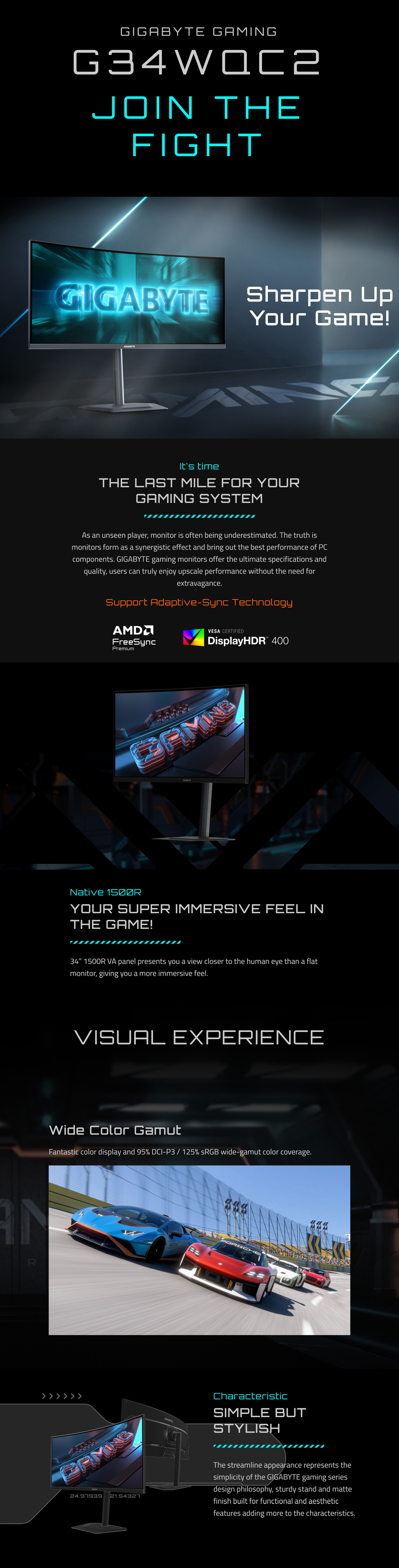 Monitors-Gigabyte-34in-WQHD-200Hz-Edge-Gaming-Monitor-G34WQC2-1