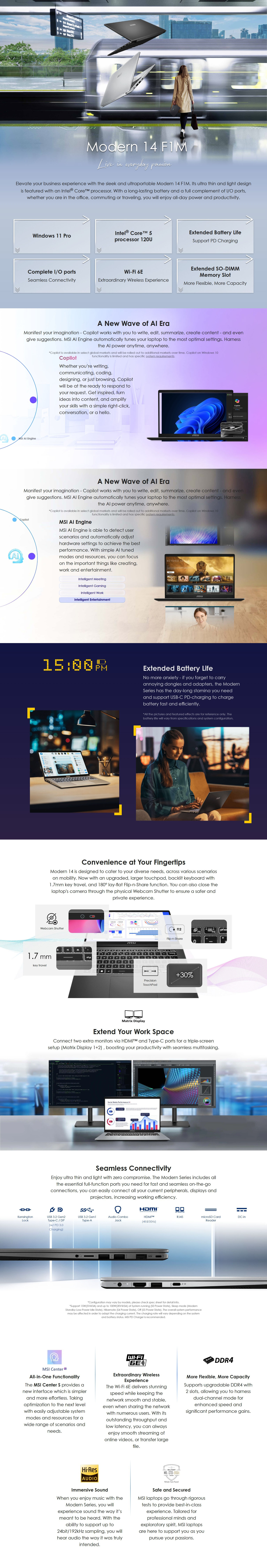 MSI-Laptops-MSI-Modern-14-F1MG-14in-FHD-60Hz-Intel-5-120U-512GB-SSD-16GB-RAM-W11P-Laptop-Platinum-Grey-Modern-14-F1MG-080AU-2