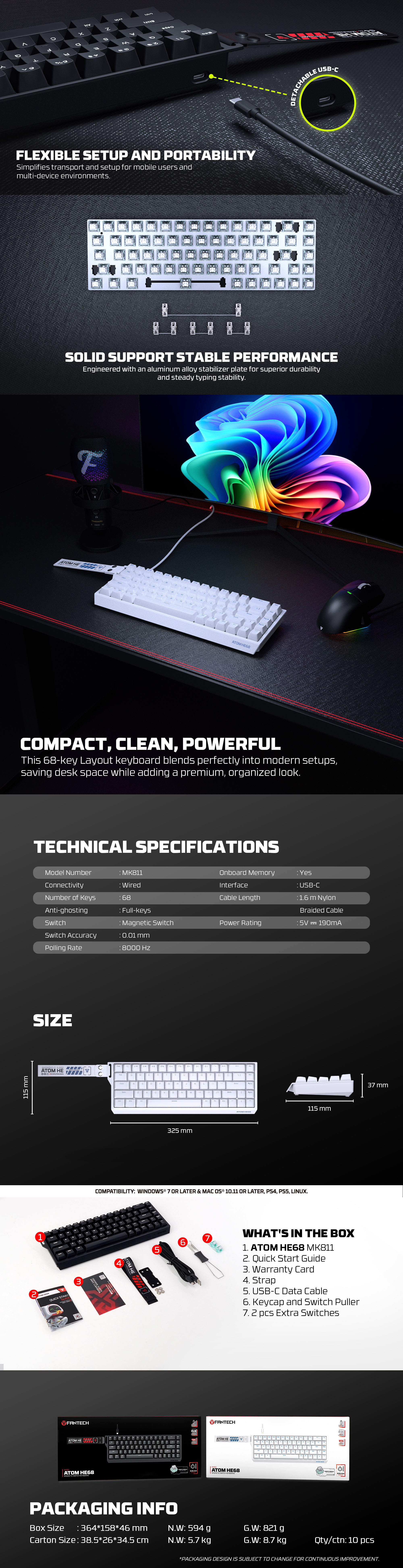 Keyboards-Fantech-ATOM-HE68-8K-Wired-Magnetic-Black-Keyboard-Magnetic-Emerald-Switch-KBFTMK811BKEMD-2