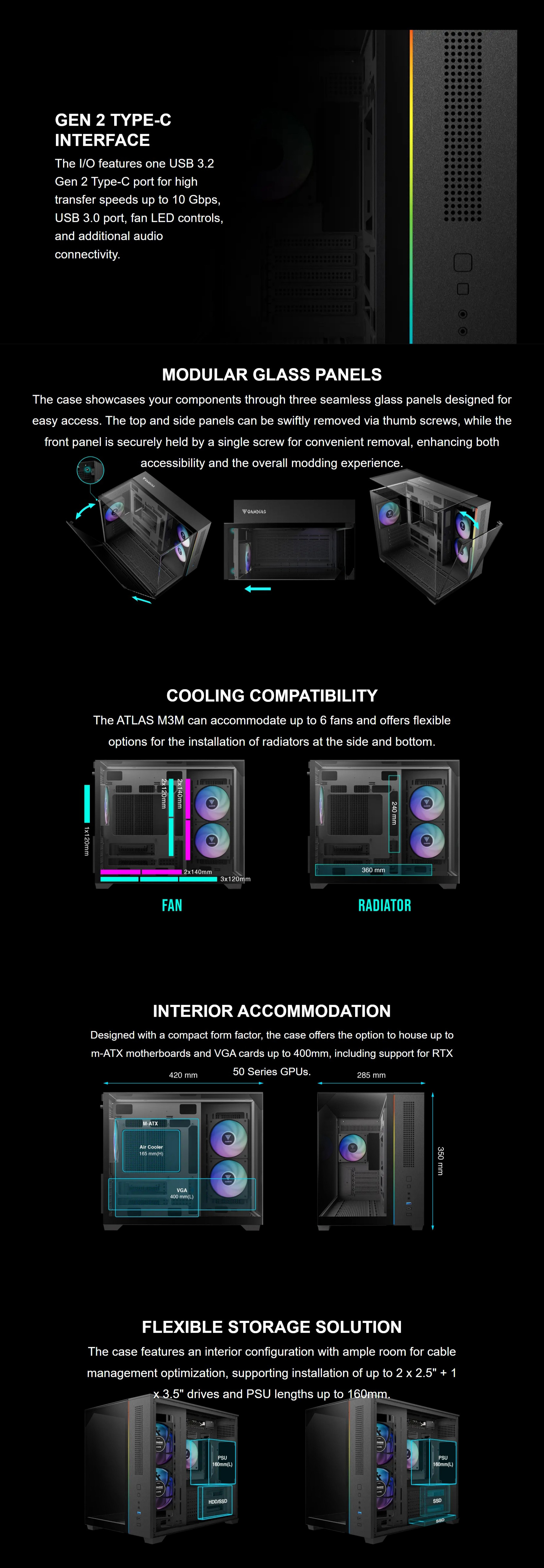 Cases-Gamdias-ATLAS-M3M-ARGB-Tempered-Glass-Micro-Tower-mATX-Case-Black-CASEGDATLM3M-2