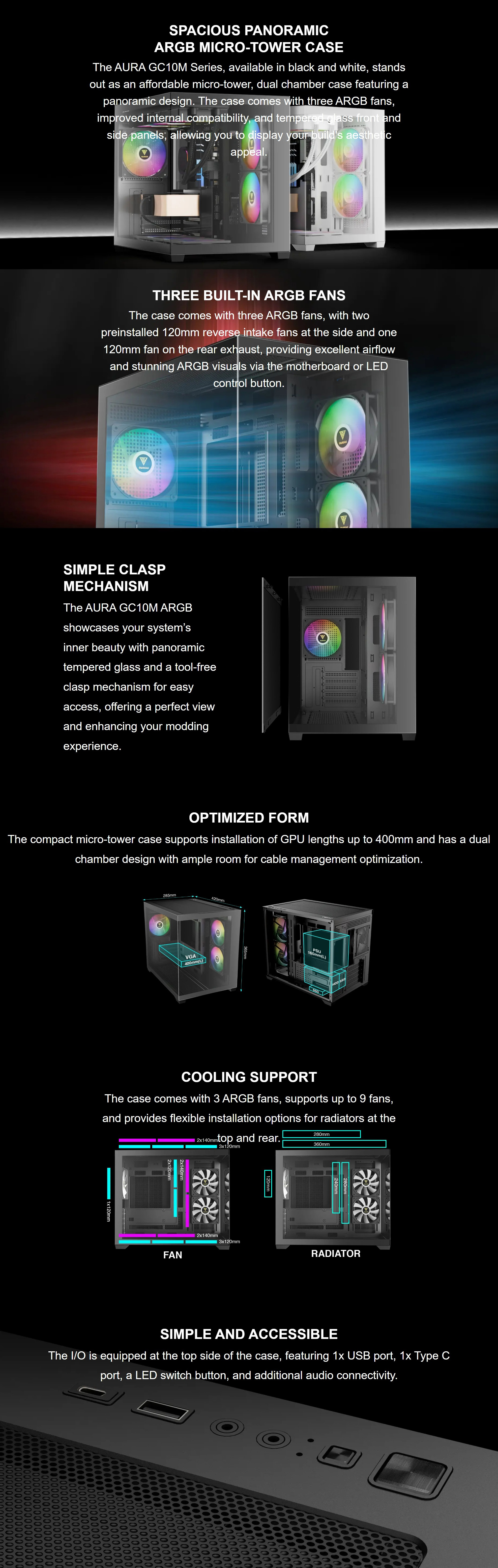 Cases-Gamdias-AURA-GC10M-V2-Tempered-Glass-Mini-Tower-mATX-Black-Case-with-3-120mm-ARGB-Fans-CASEGDGC10MV2BK-1
