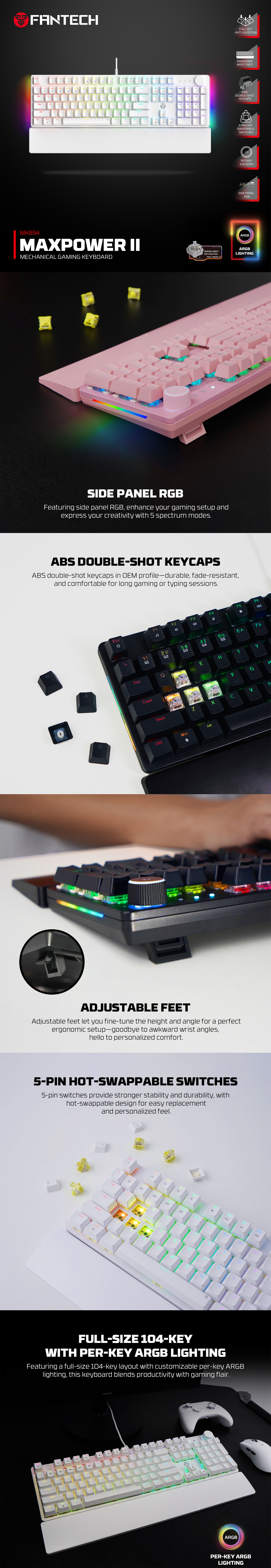 Keyboards-Fantech-MAXPOWER-II-Wired-Hot-Swap-RGB-Backlight-Mechanical-White-Keyboard-with-Wrist-Rest-White-Speed-Grey-Switch-KBFTMK894WHGY-2