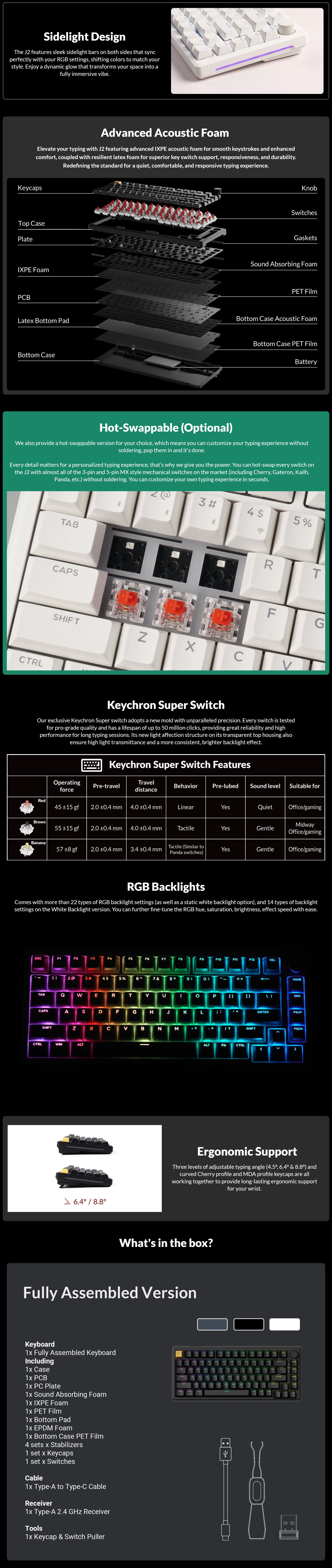 Keyboards-Keychron-J2-QMK-RGB-Hot-Swappable-Wireless-White-Mechanical-Keyboard-Super-Red-Switches-KBKCKJ2Q1-2
