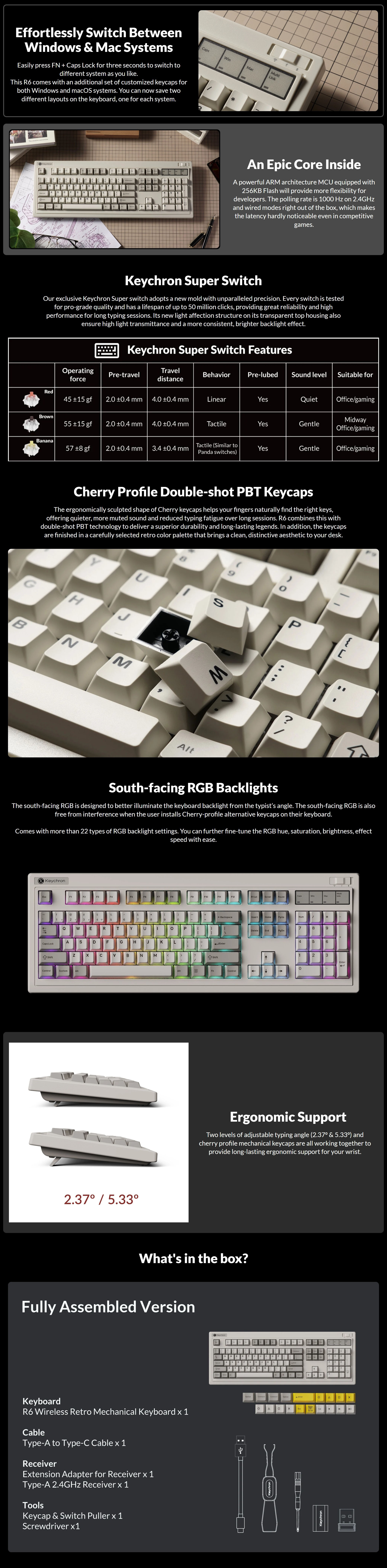 Keyboards-Keychron-R6-QMK-RGB-Retro-Hot-Swappable-Wireless-Mechanical-Keyboard-Super-Red-Switch-KBKCR6M1-2