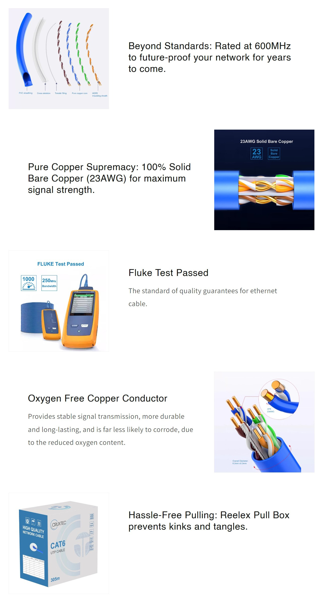 Network-Cables-Cruxtec-Cat6-UTP-Networking-Cable-Roll-305m-Blue-C6BC23A-305-BL-1