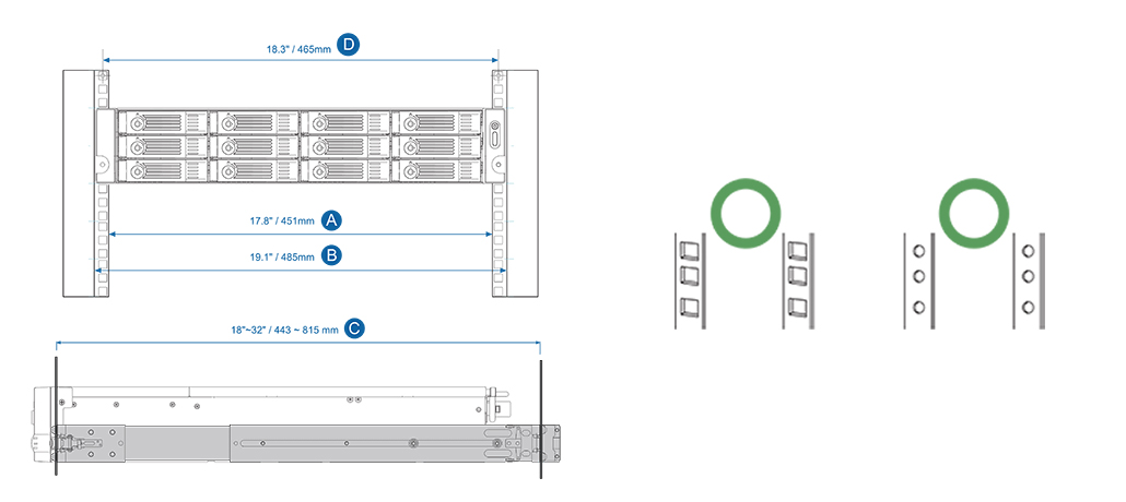 NAS-Network-Storage-QNAP-Rail-kit-for-Rackmount-NAS-Models-RAIL-B02-1