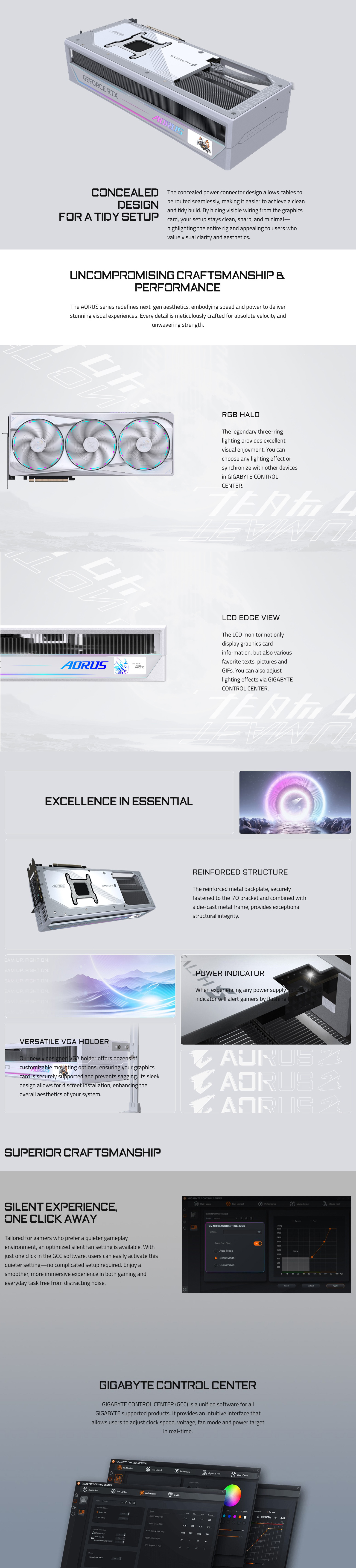 Gigabyte-Aorus-GeForce-RTX-5090-Stealth-Ice-32G-Graphics-Card-N5090AORUS-ST-ICE-32GD-3