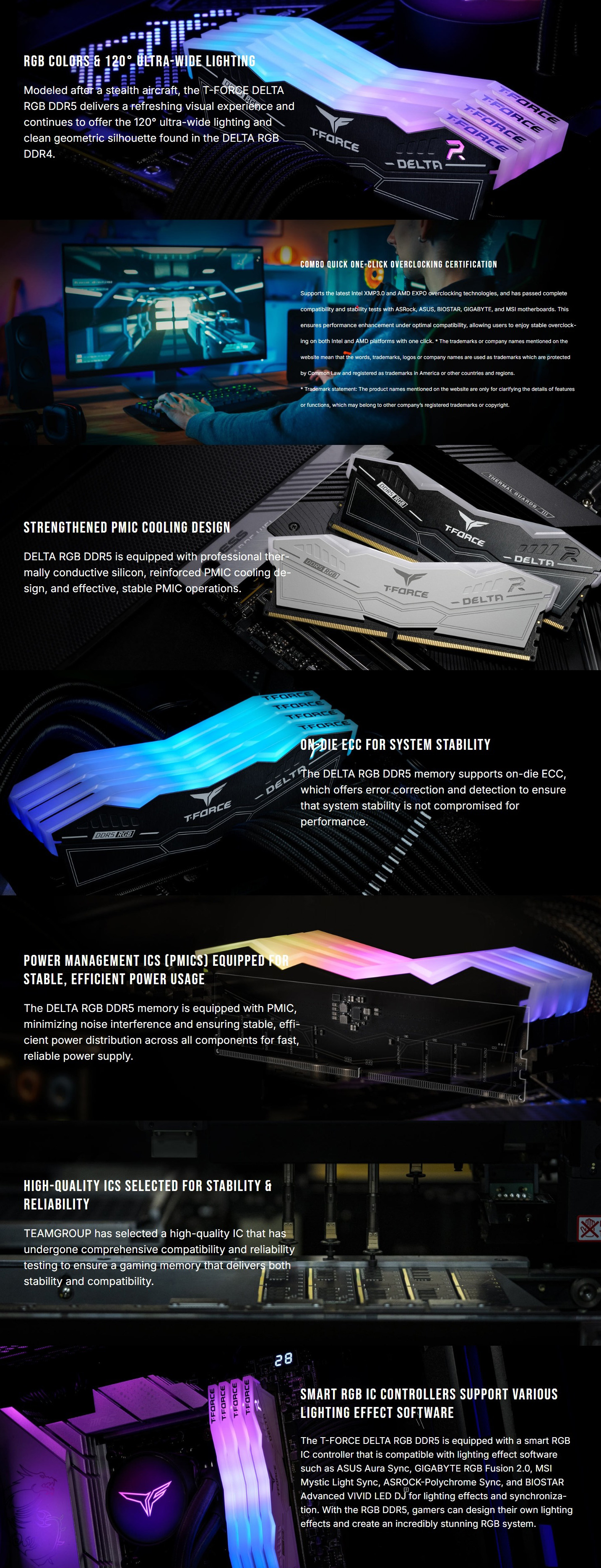 Team-16GB-2x8GB-DELTA-FF3D516G5200HC40CDC01-RGB-CL40-5200MHz-DDR5-RAM-Black-1