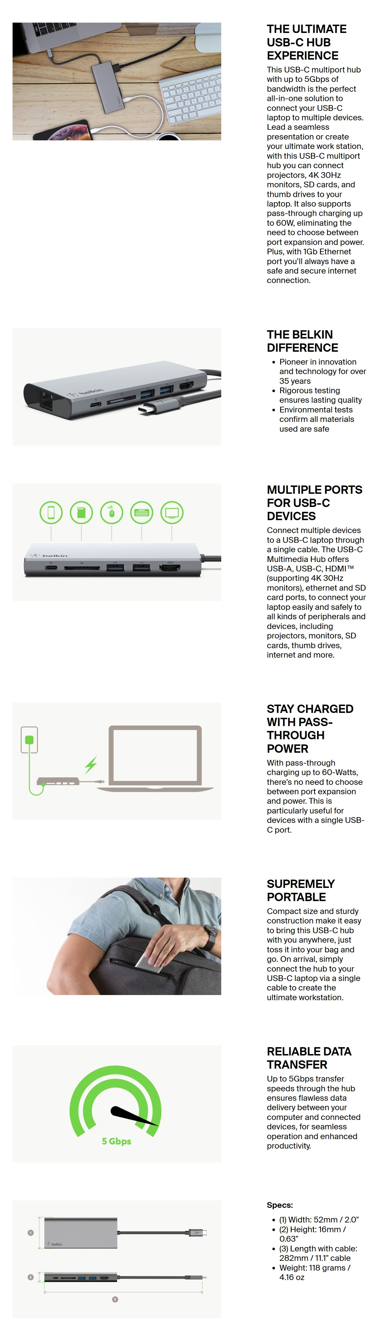 USB-Hubs-Belkin-4-Port-USB-C-Multimedia-Hub-and-Dock-F4U092BTSGY-1