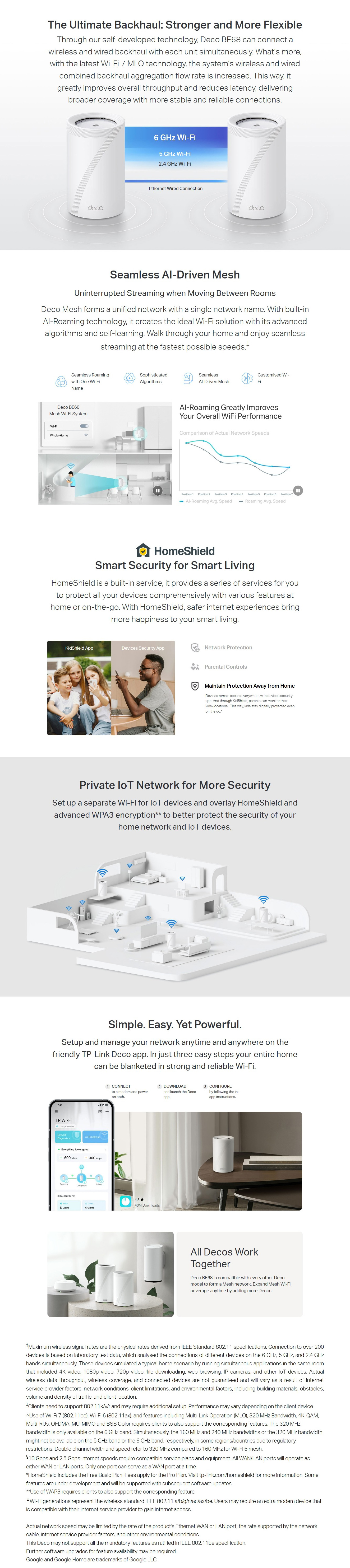 Wireless-Access-Points-WAP-TP-Link-Deco-BE68-Deco-7-Pro-BE14000-Tri-Band-WiFi-7-Whole-Home-Mesh-System-3-Pack-Deco-BE68-3-pack-2