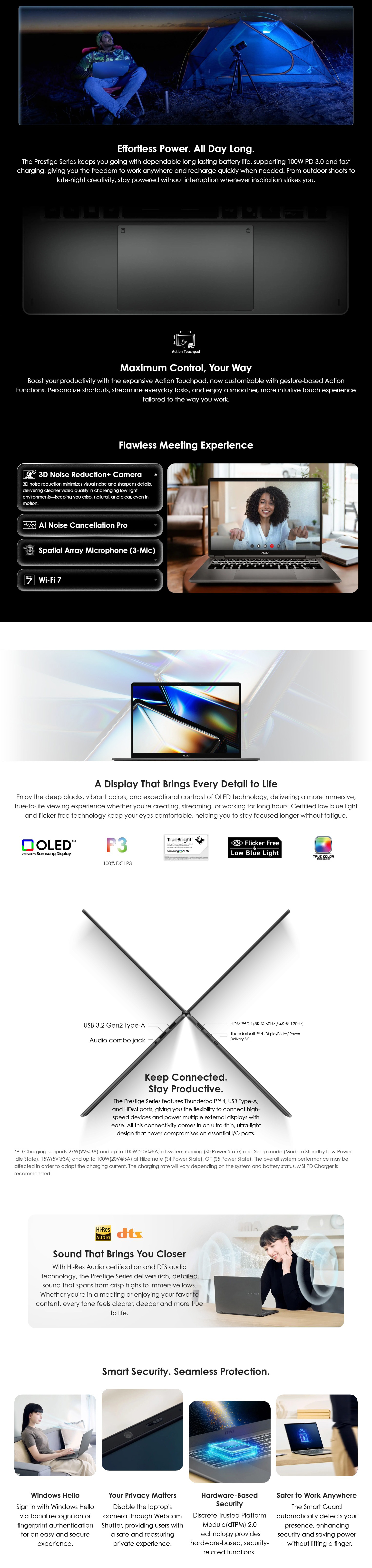 MSI-Laptops-MSI-Prestige-14-AI-14in-FHD-OLED-Ultra-7-355-Intel-Arc-512GB-SSD-32GB-RAM-W11H-AI-Laptop-Platinum-Gray-PRESTIGE-14-AI-D3MG-052AU-2