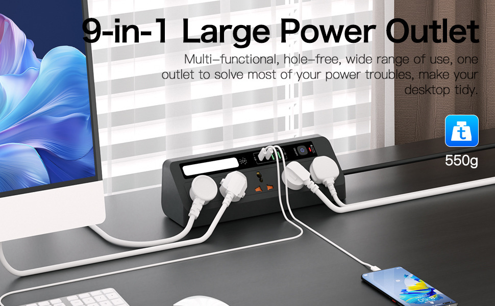 Powerboards-and-Adapters-9-in-1-Desktop-Powerboard-5-AC-Outlets-4-USB-Ports-with-35W-USB-C-PD-1-8m-Extension-Lead-with-3-Color-Dimmable-Night-Light-Black-VELORICA-21