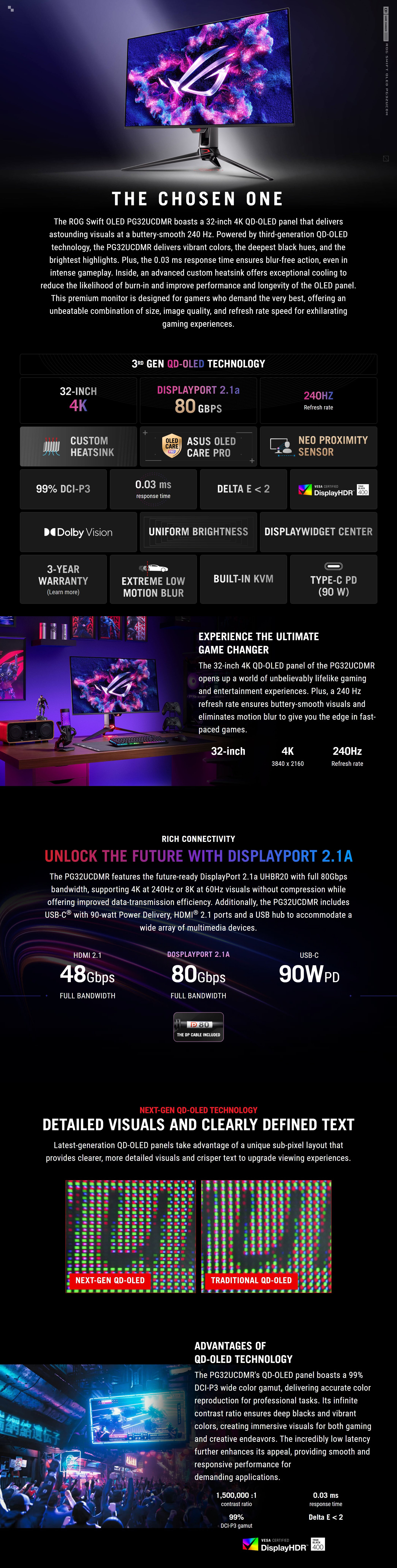 Monitors-Asus-ROG-Swift-31-5in-4K-UHD-QD-OLED-FreeSync-Premium-Pro-Gaming-Monitor-PG32UCDMR-1