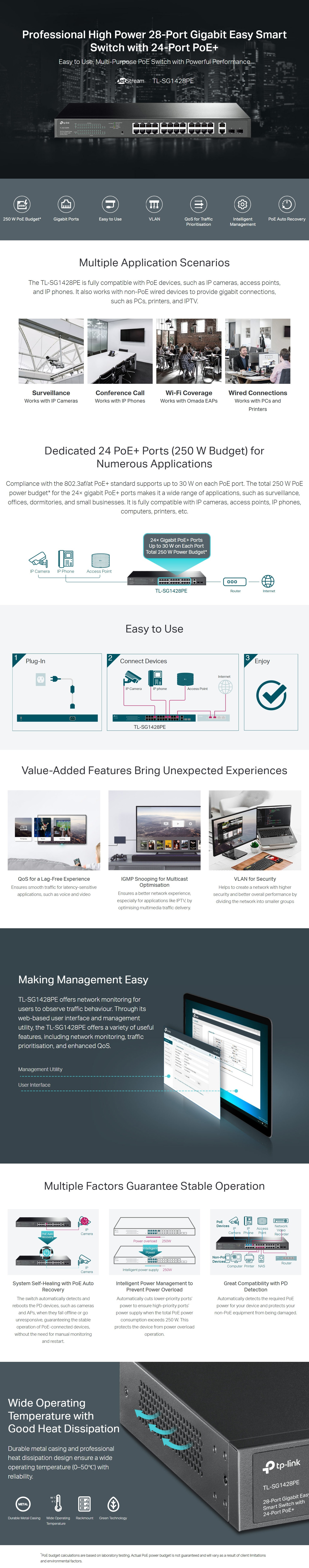 Switches-TP-Link-28-Port-Gigabit-PoE-Switch-UN-3-4-TL-SG1428PE-1