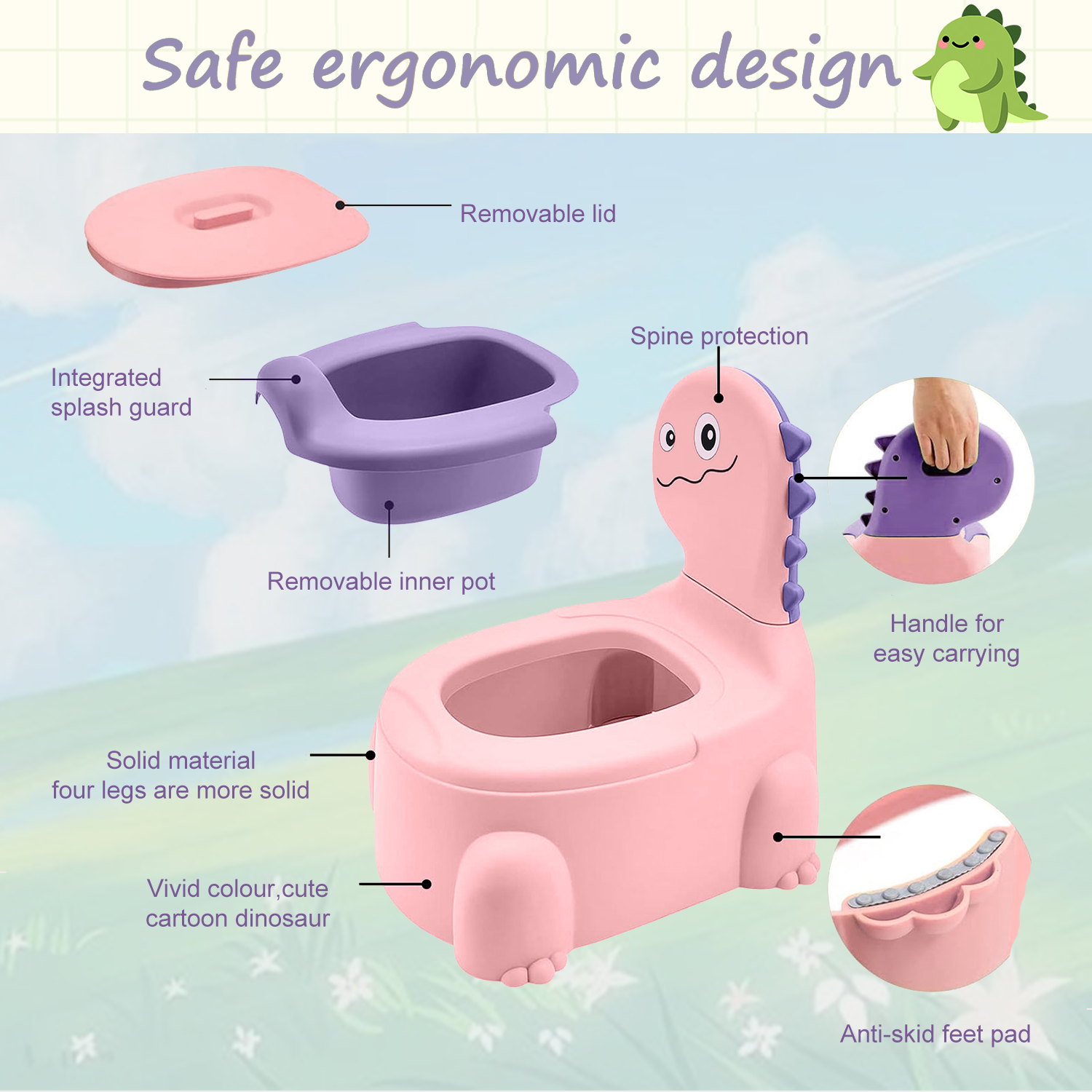 Toys-Kids-Baby-Dinosaur-Potty-Chair-for-Toddlers-1-6-Years-Anti-Slip-Portable-Toilet-Seat-with-Removable-Lid-Splash-Guard-Lightweight-Training-Potty-for-Home-4