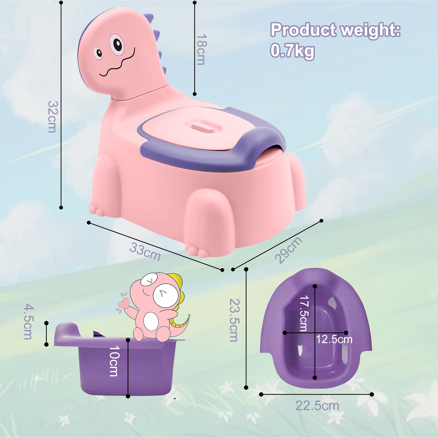 Toys-Kids-Baby-Dinosaur-Potty-Chair-for-Toddlers-1-6-Years-Anti-Slip-Portable-Toilet-Seat-with-Removable-Lid-Splash-Guard-Lightweight-Training-Potty-for-Home-5