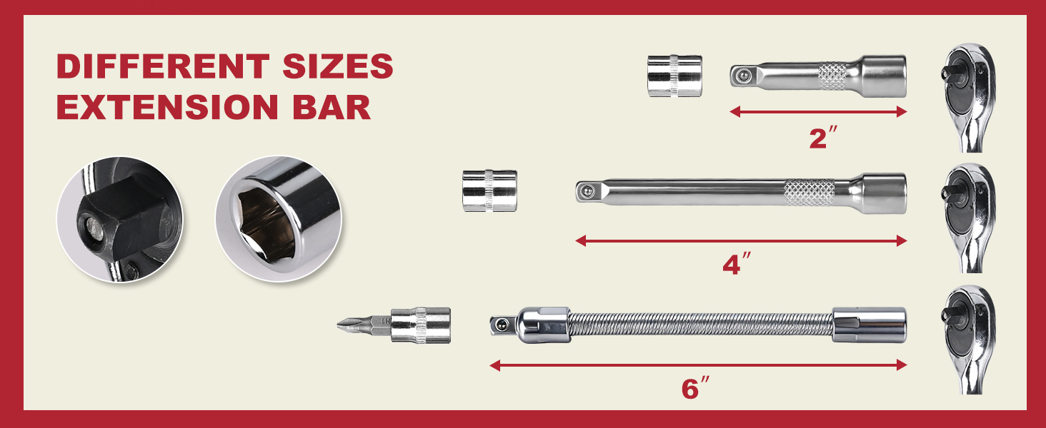 Outdoor-Tools-46-Pieces-1-4-inch-Drive-Socket-Ratchet-Wrench-Set-with-Bit-Socket-Set-Metric-and-Extension-Bar-for-Auto-Repairing-and-Household-with-Storage-Case-21