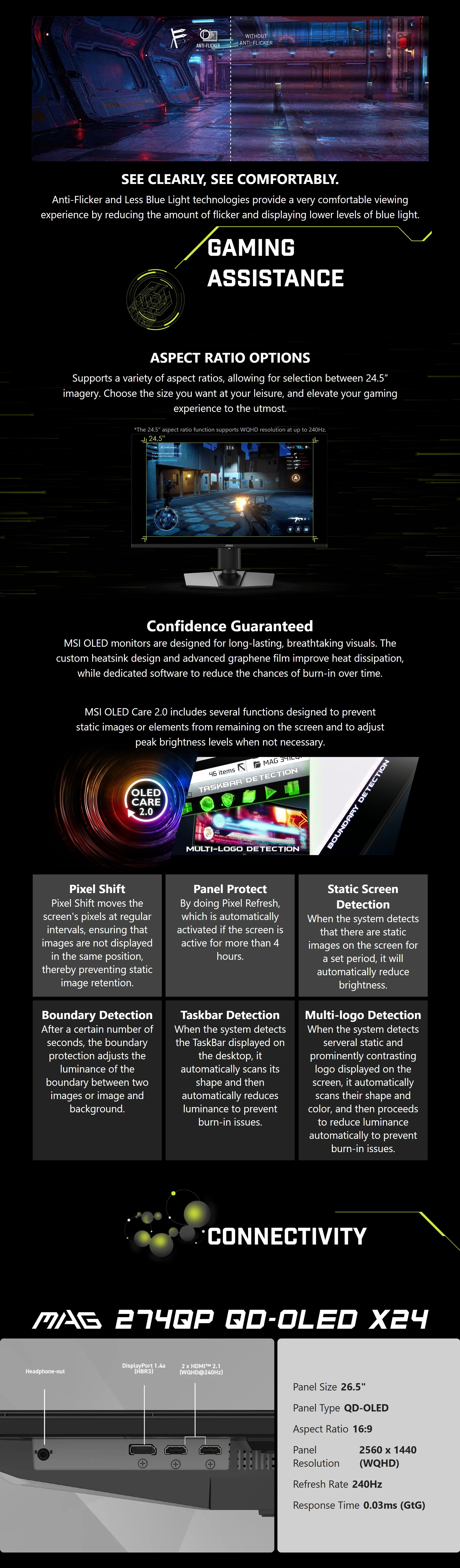 Monitors-MSI-MAG-27in-WQHD-QD-OLED-240Hz-FreeSync-Premium-Gaming-Monitor-MAG-274QP-QD-OLED-X24-2