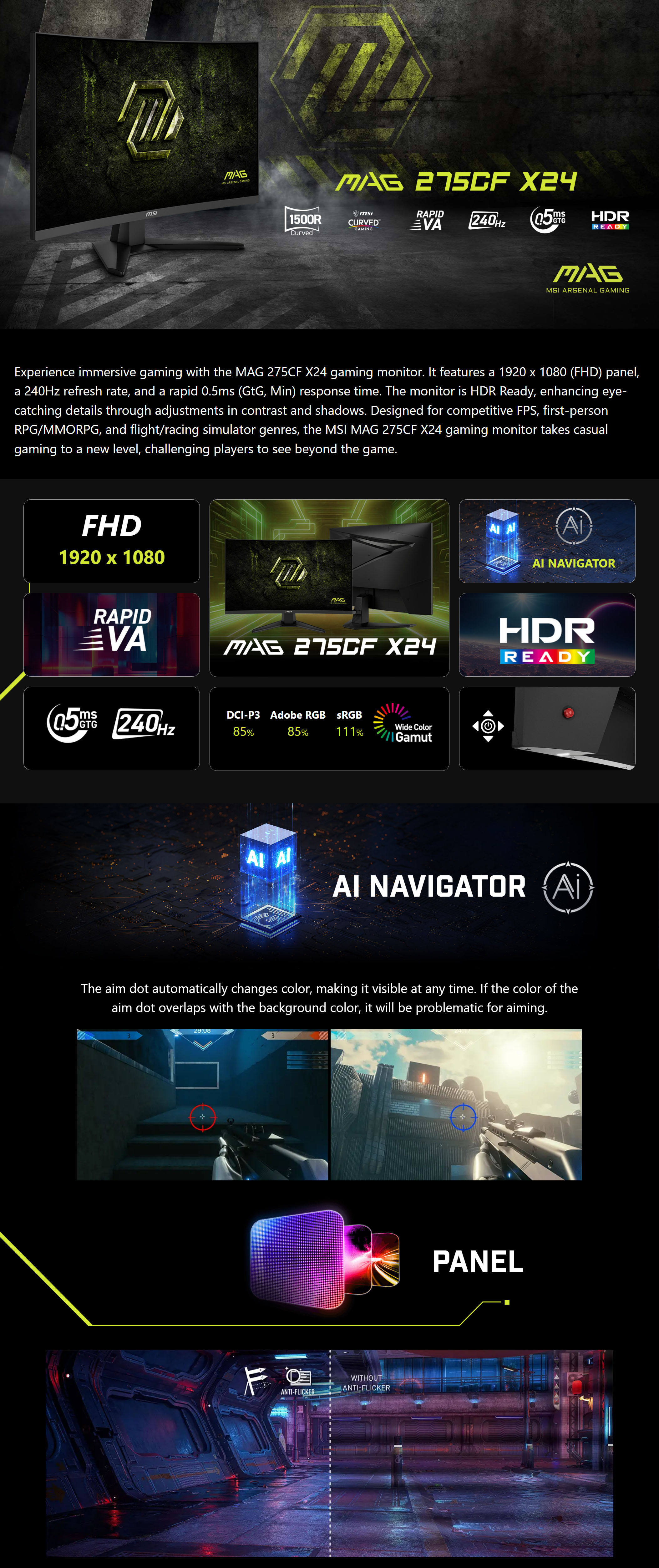 Monitors-MSI-MAG-27in-FHD-Rapid-VA-240Hz-Adaptive-Sync-Curved-Gaming-Monitor-MAG-275CF-X24-1