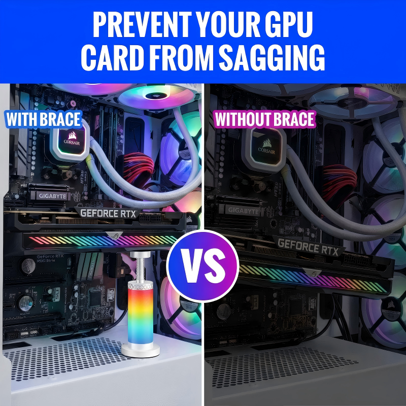 GPU-Accessories-GPU-Support-Bracket-Graphics-Card-Anti-Sag-Stand-49-82mm-Universal-Magnetic-Adjustable-Aluminum-Holder-White-for-GeForce-AMD-ATX-M-ATX-ITX-PC-Case-35