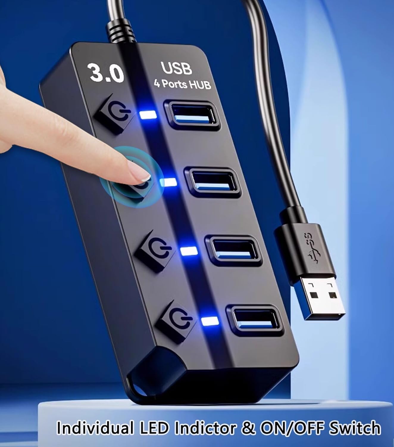 USB-Hubs-USB-Hub-3-0-4-Port-High-Speed-Splitter-1-2m-USB-Expansion-Hub-for-Laptop-Desktop-PC-Black-14