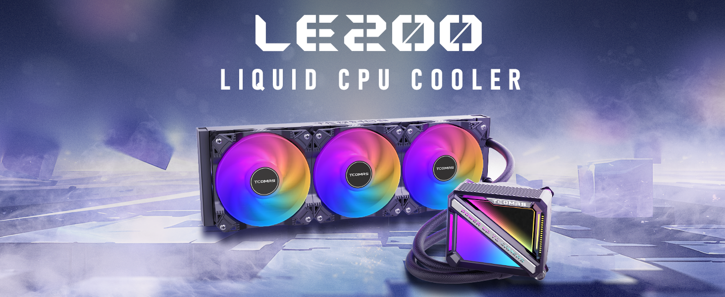 CPU-Cooling-TCOMAS-LE200-360-BLACK-AIO-20